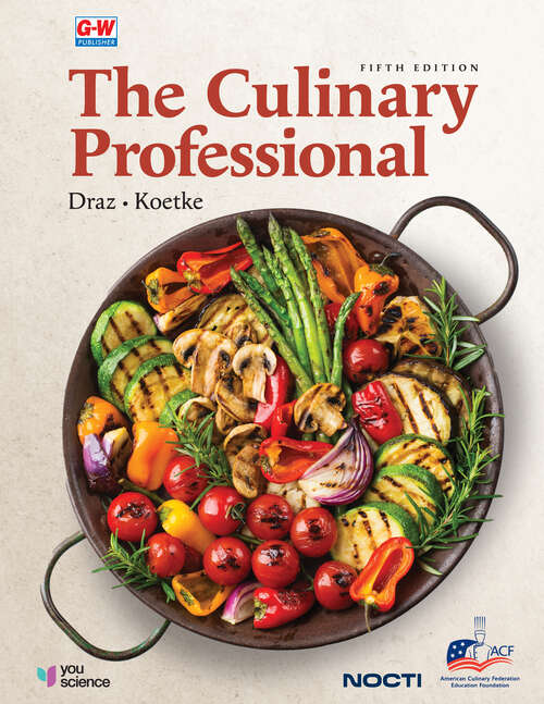 Book cover of The Culinary Professional