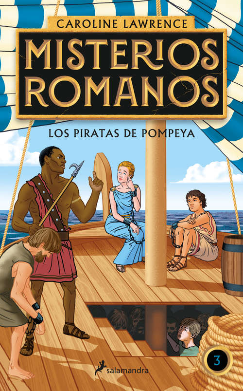 Book cover of Los piratas de Pompeya (Misterios romanos: Volumen 3)