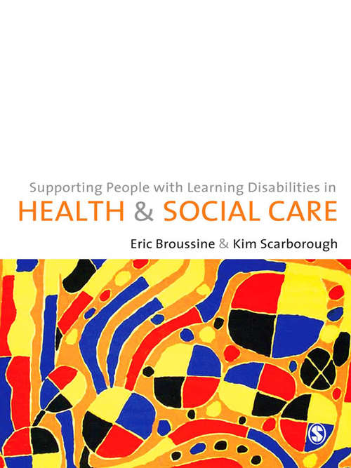 Book cover of Supporting People with Learning Disabilities in Health and Social Care