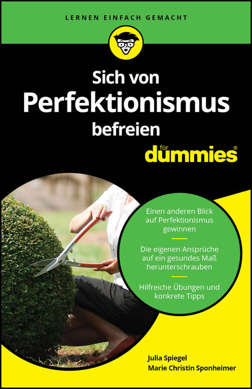 Book cover of Sich von Perfektionismus befreien für Dummies (Für Dummies)