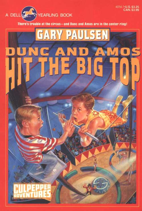 Book cover of Dunc and Amos Hit the Big Top