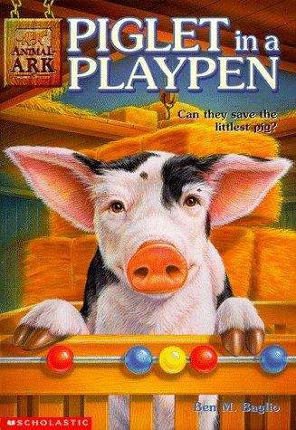 Book cover of Piglet in a Playpen (Animal Ark #9)