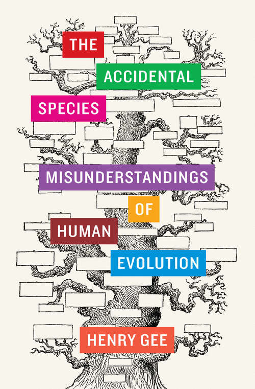 Book cover of The Accidental Species: Misunderstandings of Human Evolution