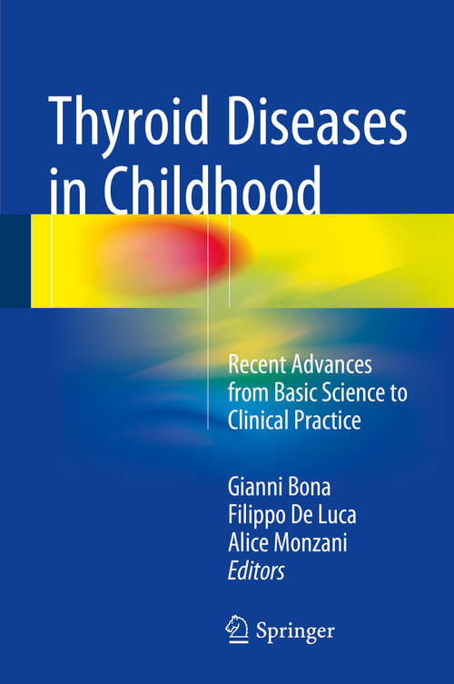 Book cover of Thyroid Diseases in Childhood