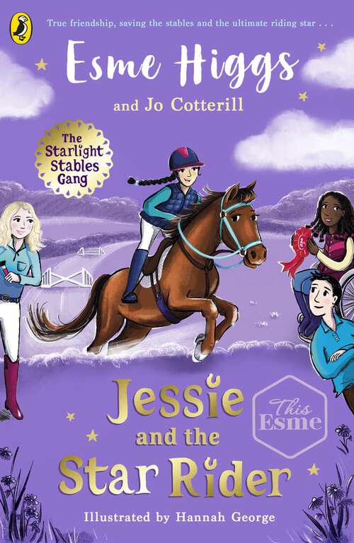 Book cover of Jessie and the Star Rider (The Starlight Stables Gang)