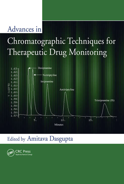 Book cover of Advances in Chromatographic Techniques for Therapeutic Drug Monitoring