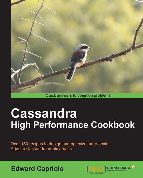 Book cover of Cassandra High Performance Cookbook