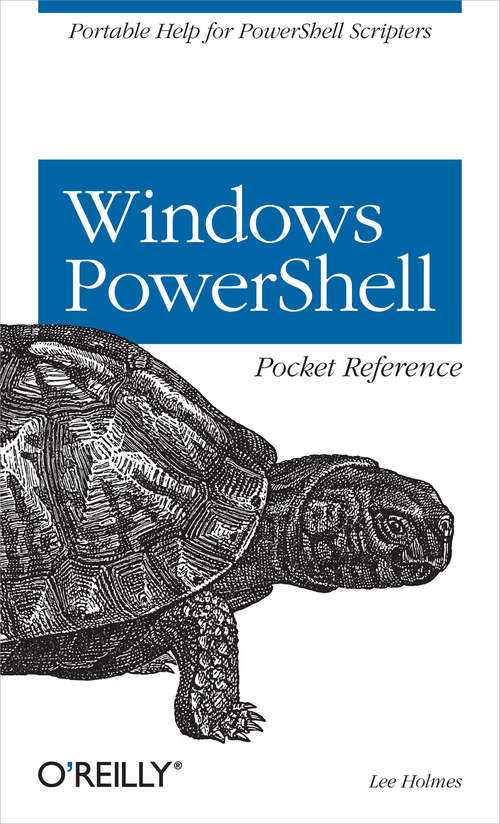 Book cover of Windows Powershell Pocket Reference (Pocket Reference (O'Reilly))