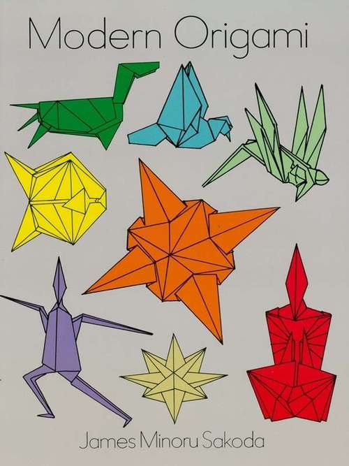 Book cover of Modern Origami