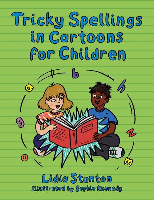 Book cover of Tricky Spellings in Cartoons for Children: US Edition
