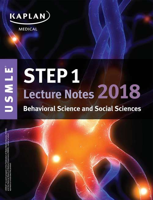 Book cover of USMLE Step 1 Lecture Notes 2018: Behavioral Science and Social Sciences