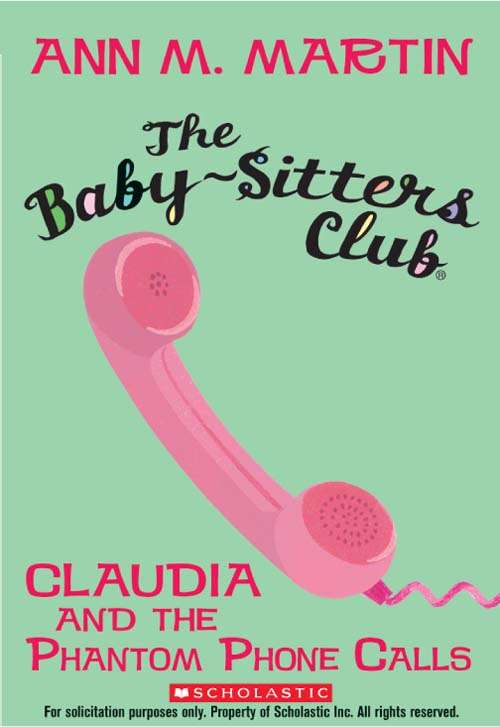 Book cover of Claudia and the Phantom Phone Calls (Baby-Sitters Club #2)