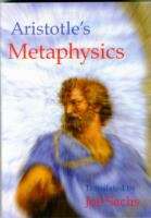 Book cover of Aristotle's Metaphysics