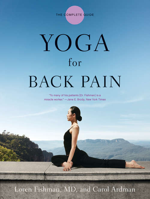 Book cover of Yoga for Back Pain
