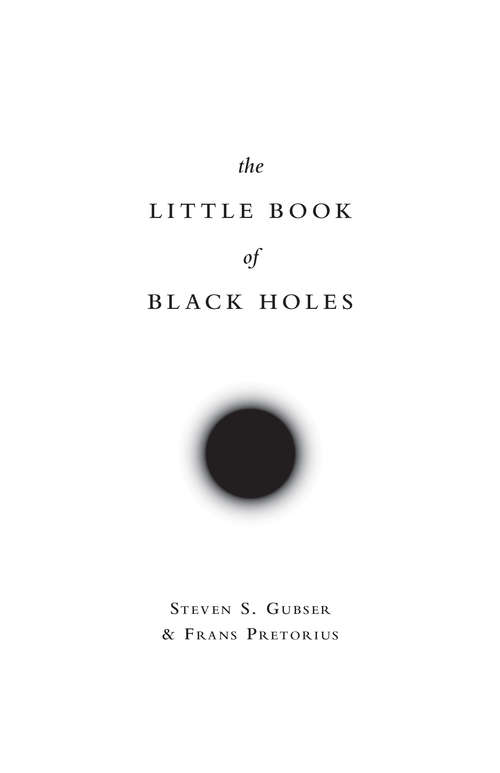 Book cover of The Little Book of Black Holes