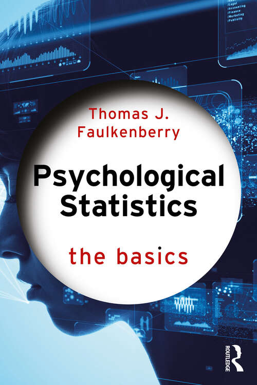 Book cover of Psychological Statistics: The Basics (The Basics)