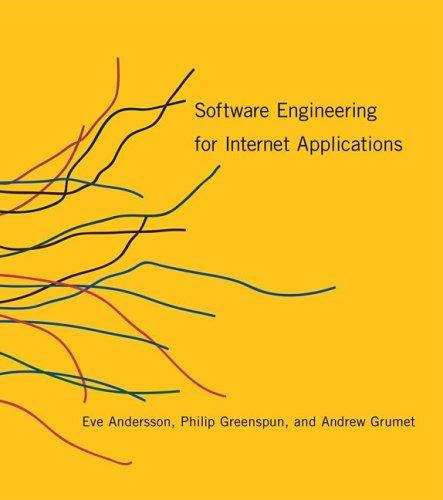 Book cover of Software Engineering for Internet Applications