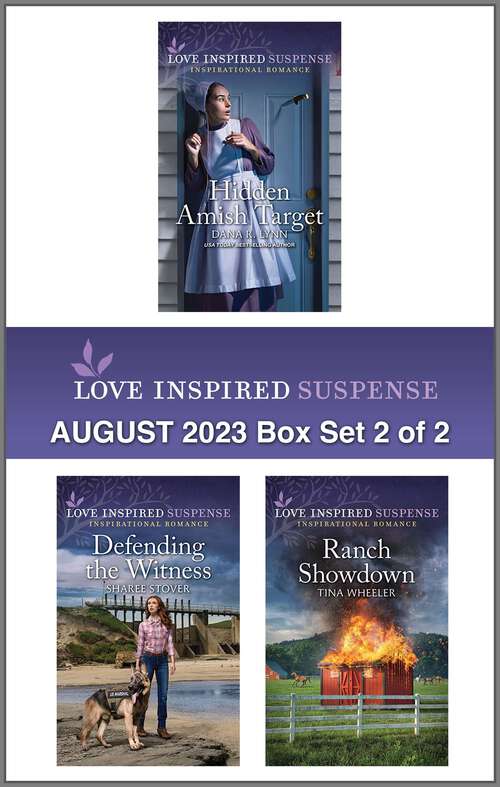 Book cover of Love Inspired Suspense August 2023 - Box Set 2 of 2 (Original)