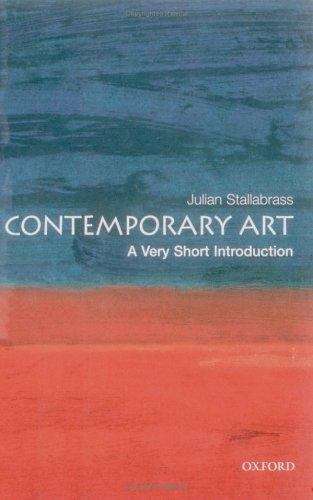 Book cover of Contemporary Art: A Very Short Introduction