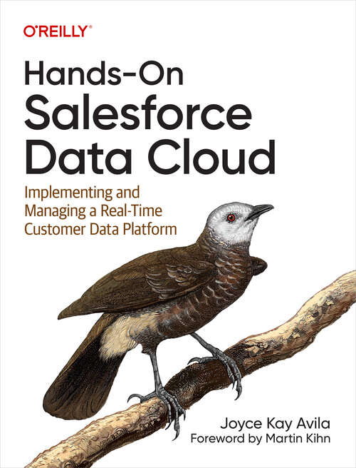 Book cover of Hands-On Salesforce Data Cloud: Implementing and Managing a Real-Time Customer Data Platform (1)