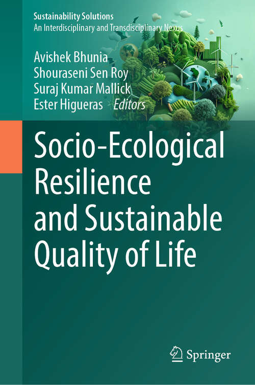 Book cover of Socio-Ecological Resilience and Sustainable Quality of Life (Sustainability Solutions)
