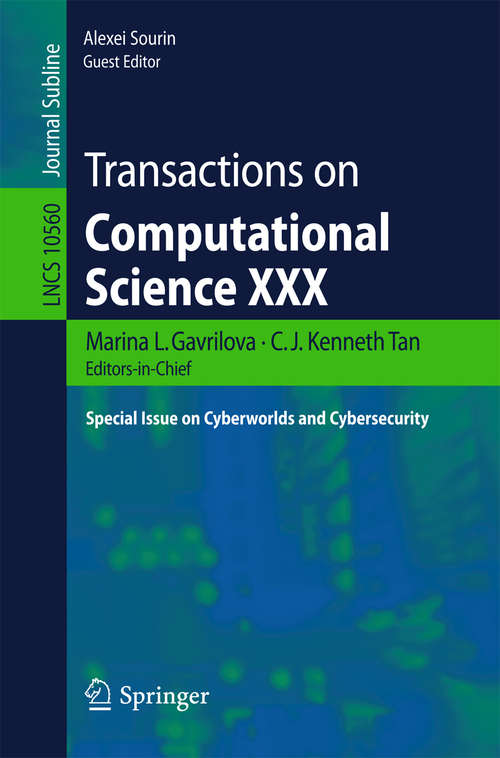 Transactions on Computational Science XXX