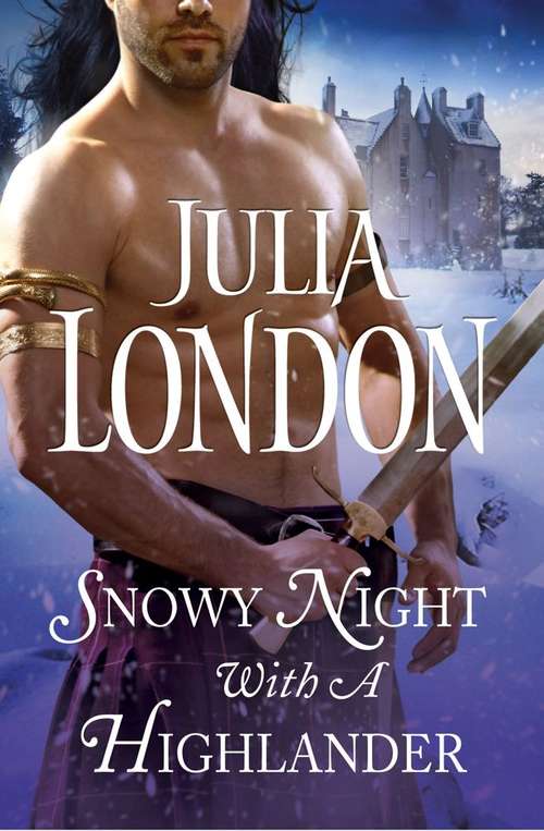 Book cover of Snowy Night with a Highlander