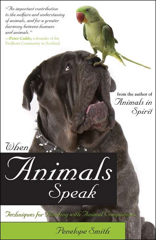 Book cover of When Animals Speak