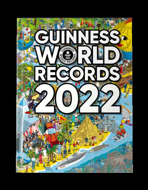 Book cover of Guinness World Records 2022