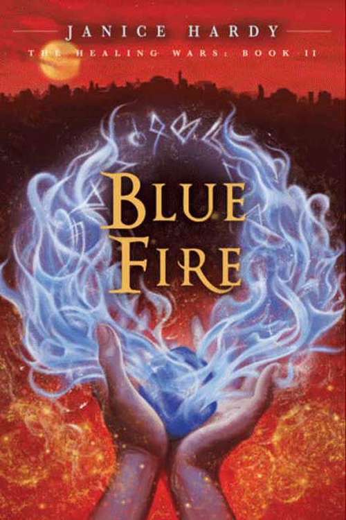Book cover of The Healing Wars: Blue Fire