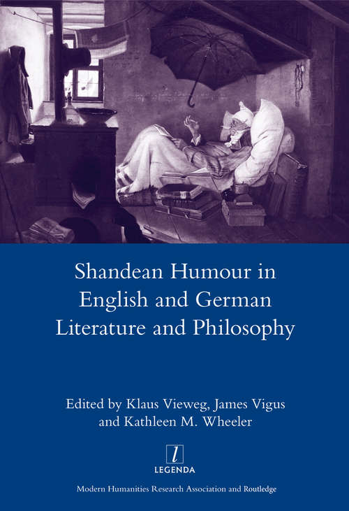 Book cover of Shandean Humour in English and German Literature and Philosophy
