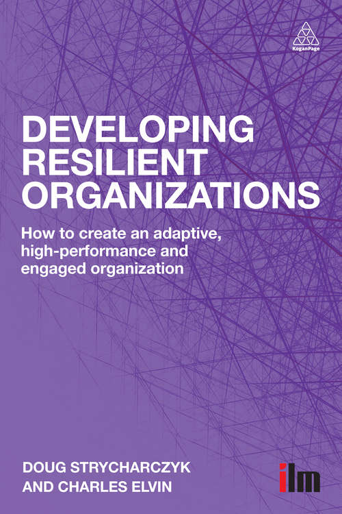 Book cover of Developing Resilient Organizations