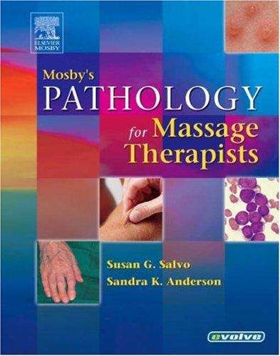 Book cover of Mosby's Pathology for Massage Therapists