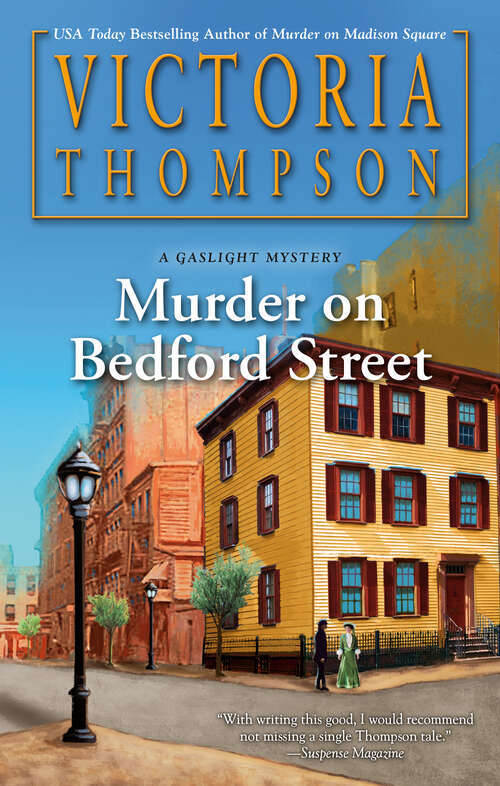Book cover of Murder on Bedford Street (A Gaslight Mystery #26)