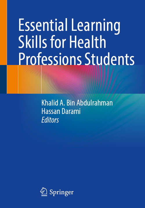 Book cover of Essential Learning Skills for Health Professions Students