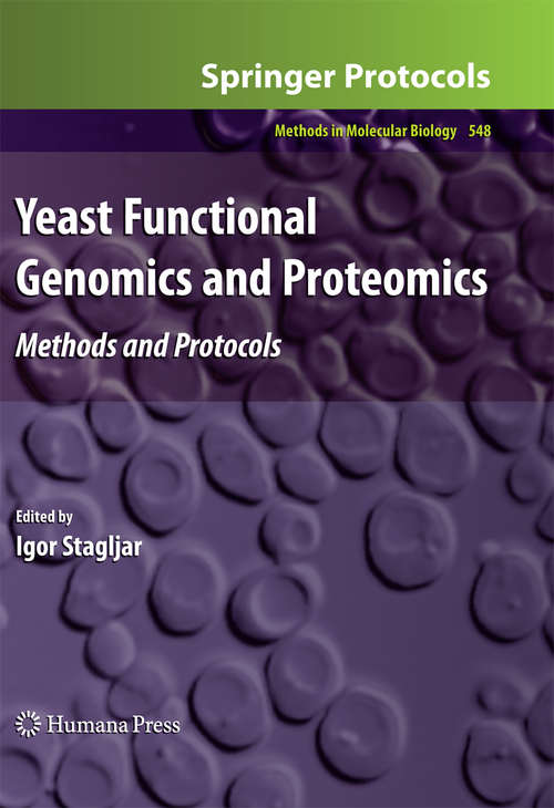 Book cover of Yeast Functional Genomics and Proteomics