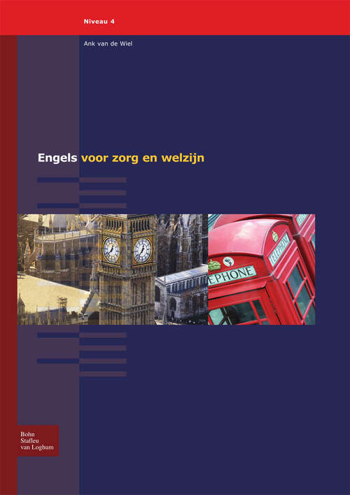 Book cover of Engels voor zorg en welzijn