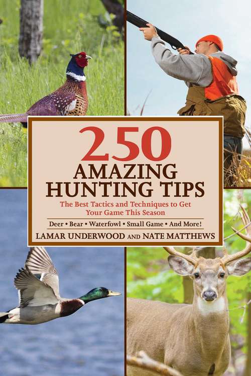 Book cover of 250 Amazing Hunting Tips: The Best Tactics and Techniques to Get Your Game This Season