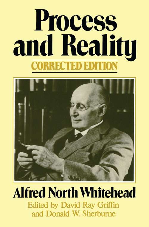 Book cover of Process and Reality (2)