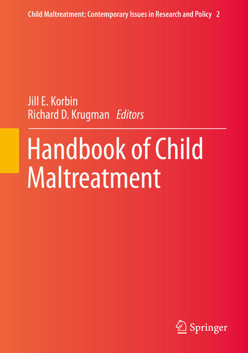 Book cover of Handbook of Child Maltreatment