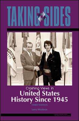 Book cover of Taking Sides: Clashing Views In United States History Since 1945