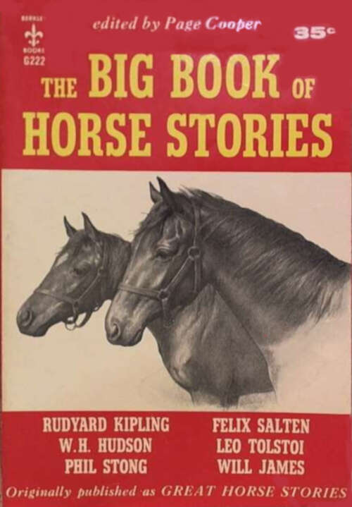 Book cover of The Big Book of Horse Stories