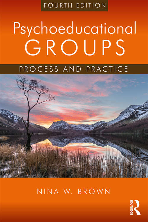 Book cover of Psychoeducational Groups: Process and Practice (4)