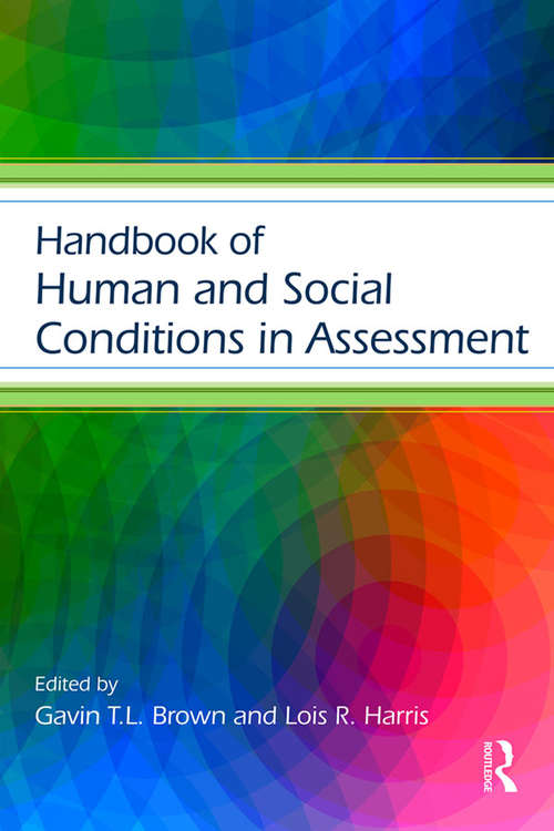 Handbook of Human and Social Conditions in Assessment (Educational Psychology Handbook)