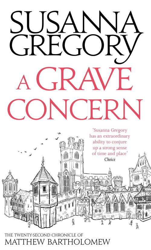 Book cover of A Grave Concern: The Twenty Second Chronicle of Matthew Bartholomew