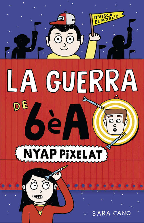 Book cover of Nyap pixelat (Sèrie La guerra de 6èA #4)