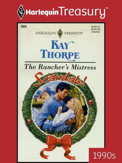 Book cover of The Rancher's Mistress