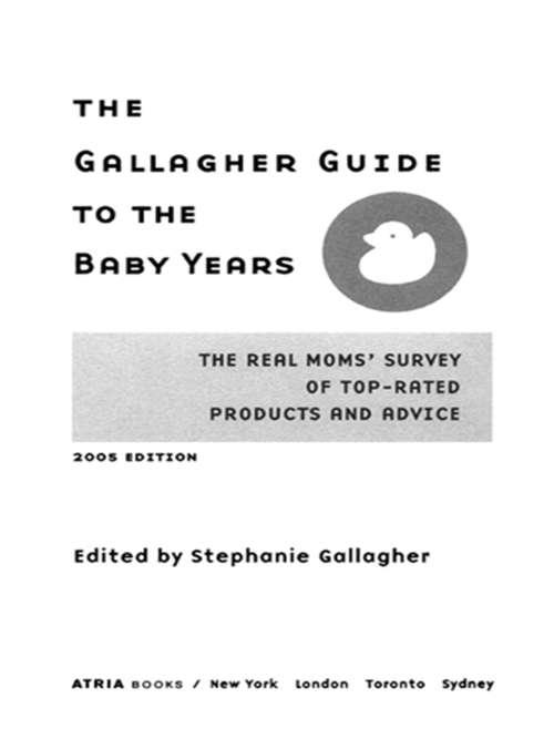 Book cover of The Gallagher Guide to the Baby Years, 2005 Edition