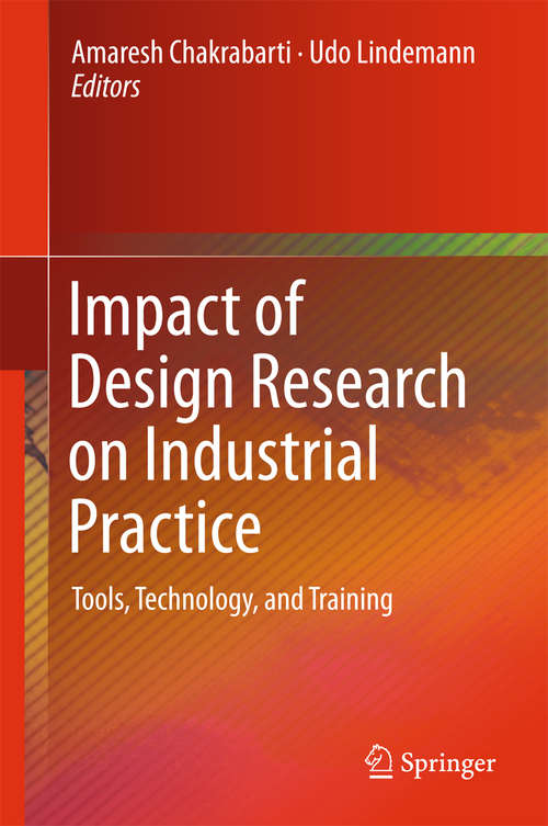 Book cover of Impact of Design Research on Industrial Practice
