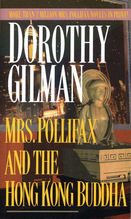 Book cover of Mrs. Pollifax and the Hong Kong Buddha